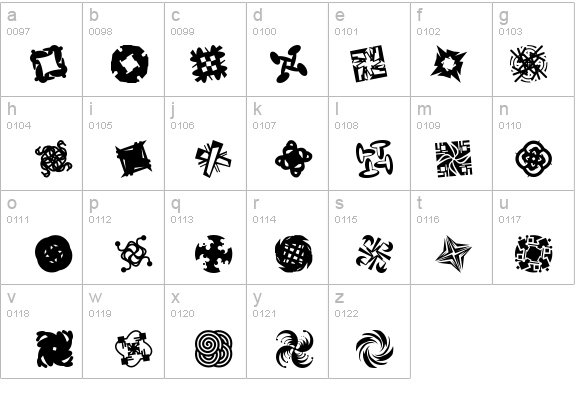 Patternalia details - Free Fonts at FontZone.net