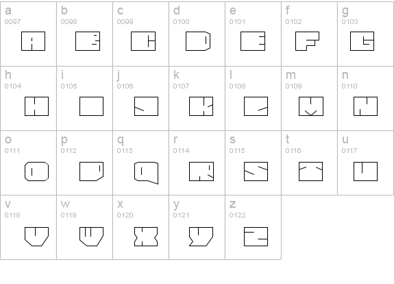 Paul BOXES Cyr Normal details - Free Fonts at FontZone.net