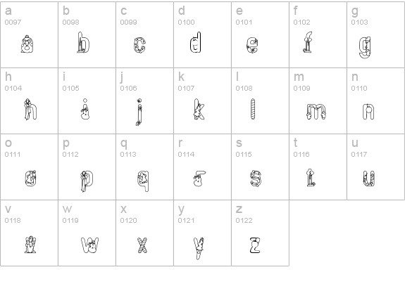 PC Holiday details - Free Fonts at FontZone.net