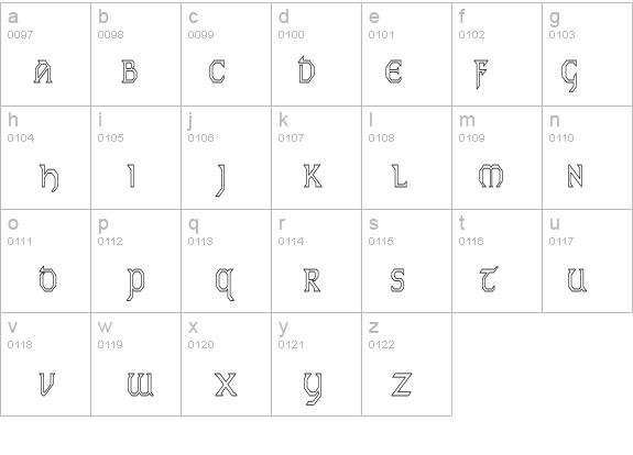 PCEireHC details - Free Fonts at FontZone.net