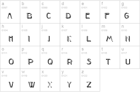 Peake-Shadow details - Free Fonts at FontZone.net