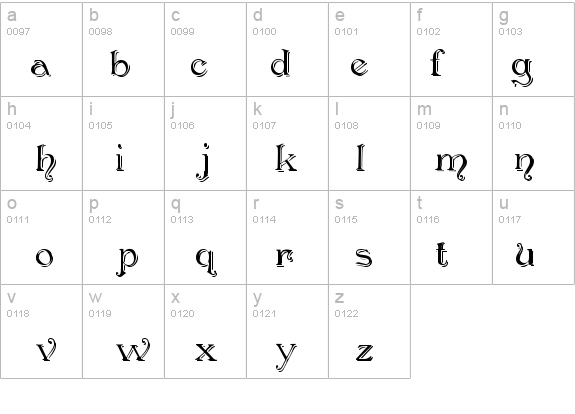 Penshurst_Shadow details - Free Fonts at FontZone.net