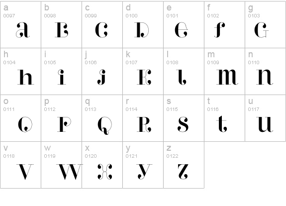 PerlaAlternate details - Free Fonts at FontZone.net