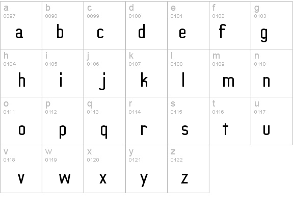 PeterPierre Bold details - Free Fonts at FontZone.net