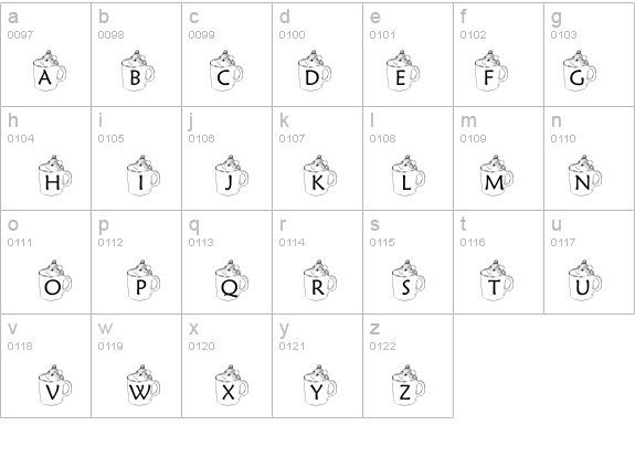 pf_mouse_cup1 details - Free Fonts at FontZone.net