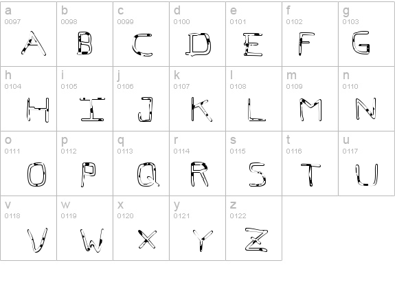 Pf_veryverybadfont7-Liquid details - Free Fonts at FontZone.net