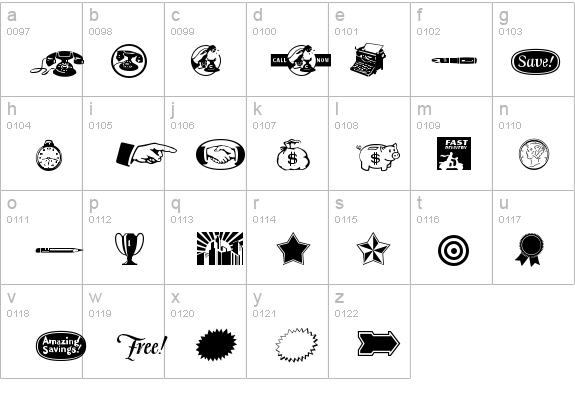PFCommerceCommunication details - Free Fonts at FontZone.net