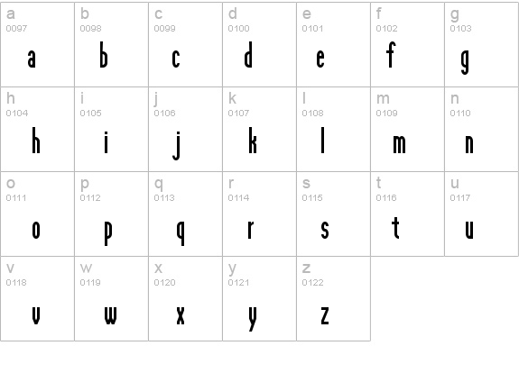 Pfeiffer Tall details - Free Fonts at FontZone.net