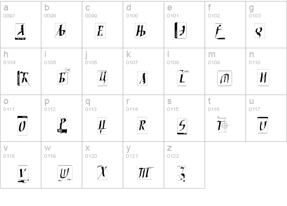 PhlaxCyrillic details - Free Fonts at FontZone.net