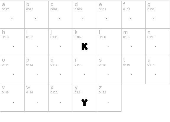 PhosphateSolid details - Free Fonts at FontZone.net