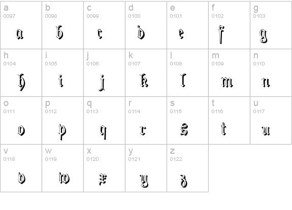 PhraxturedShadowed details - Free Fonts at FontZone.net