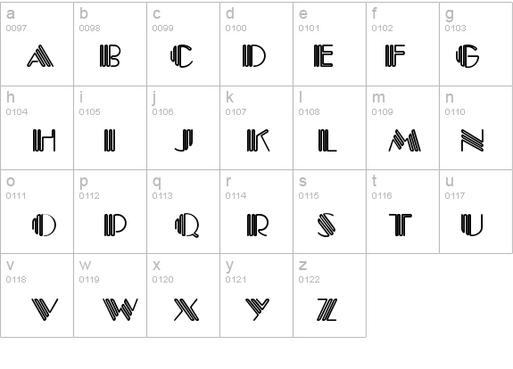 PiccadillyEF details - Free Fonts at FontZone.net