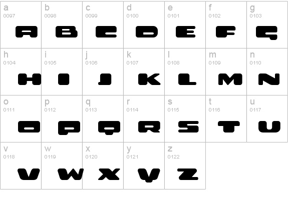 PILOT Heavy details - Free Fonts at FontZone.net