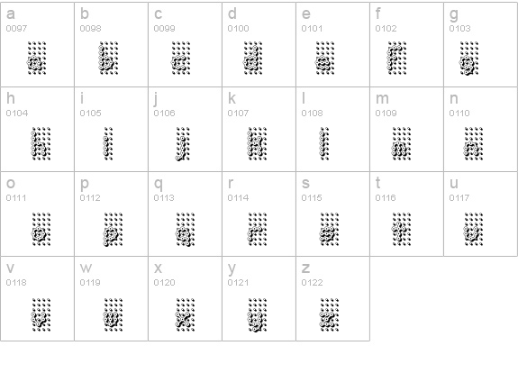 Pindown BRK details - Free Fonts at FontZone.net