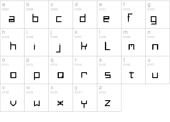 PindownA details - Free Fonts at FontZone.net