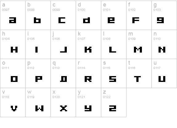 Pixeldust Bold details - Free Fonts at FontZone.net