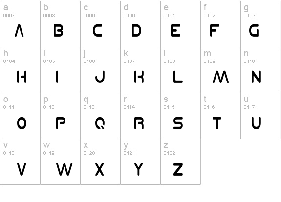 Planet N Condensed details - Free Fonts at FontZone.net