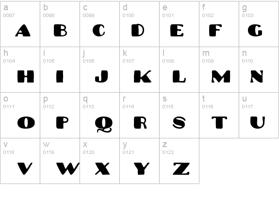 Platinum Hub Caps Solid details - Free Fonts at FontZone.net