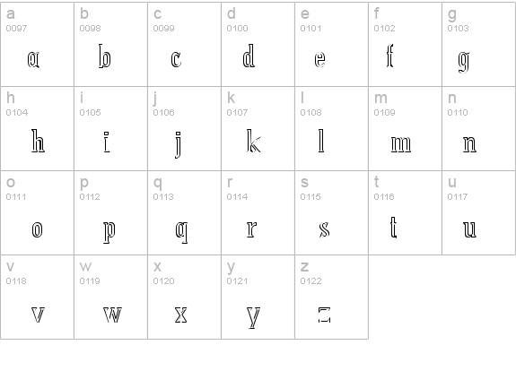 PointedOut details - Free Fonts at FontZone.net