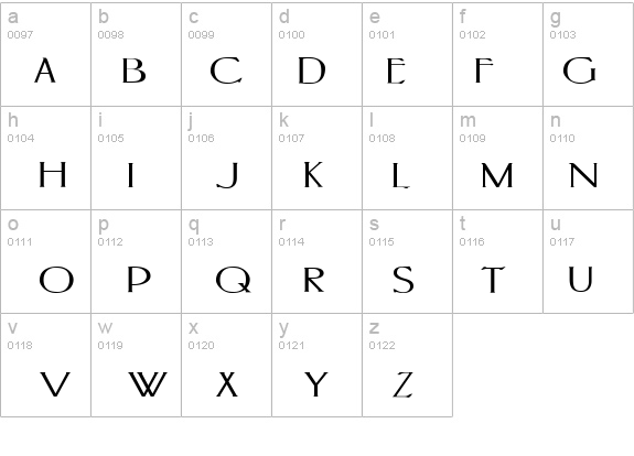 PortlandRoman Bold details - Free Fonts at FontZone.net