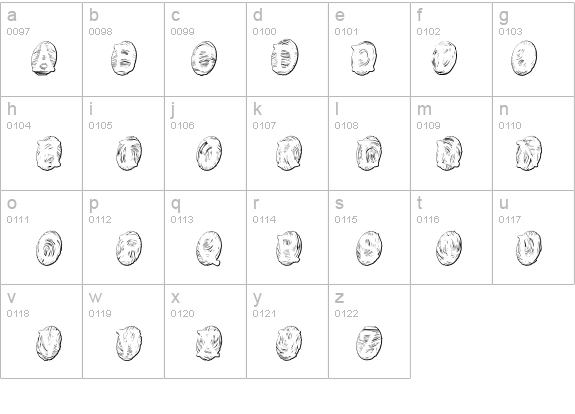 Powderfinger Ghost details - Free Fonts at FontZone.net