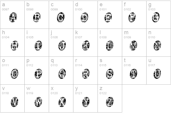 Powderfinger Smudged details - Free Fonts at FontZone.net