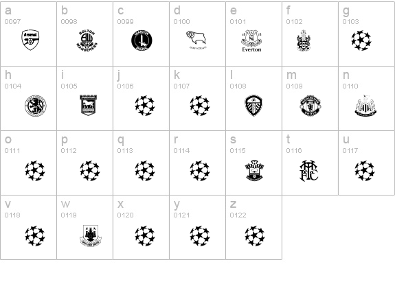 premiership details - Free Fonts at FontZone.net