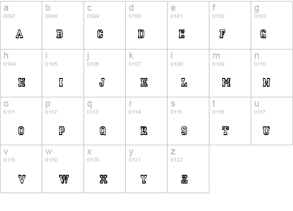 Princeton-Condensed Normal details - Free Fonts at FontZone.net