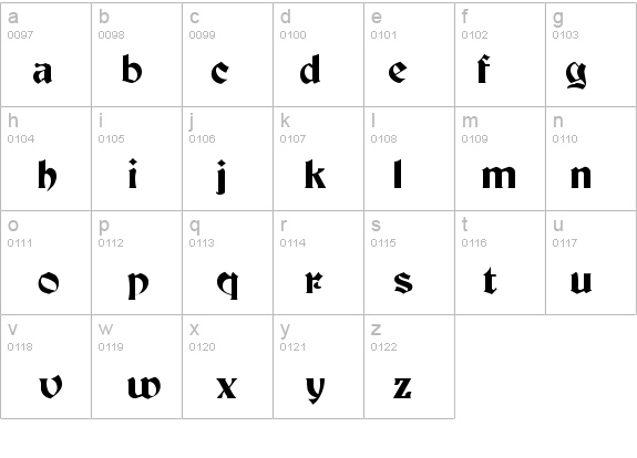 QTBeckman Regular details - Free Fonts at FontZone.net