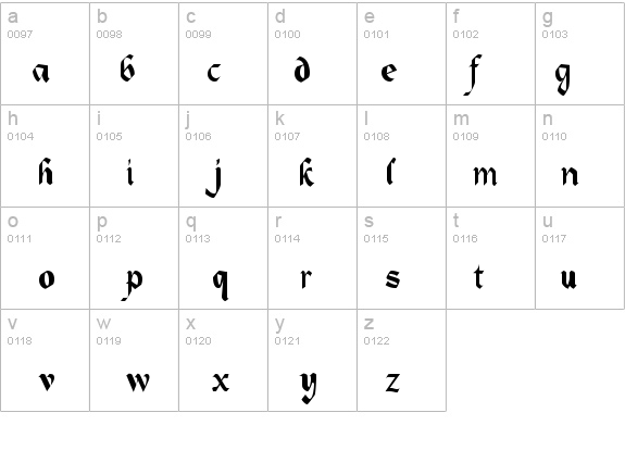 QTHeidelbergType Regular details - Free Fonts at FontZone.net