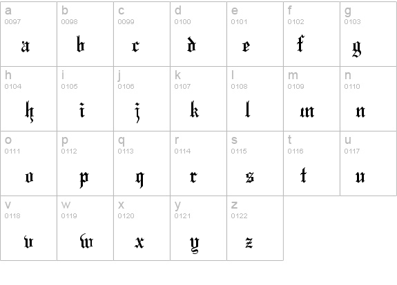 QTLinoscroll Regular details - Free Fonts at FontZone.net