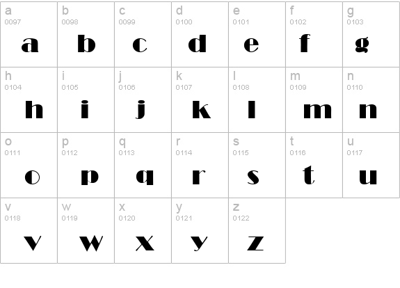 QTTheatre Regular details - Free Fonts at FontZone.net