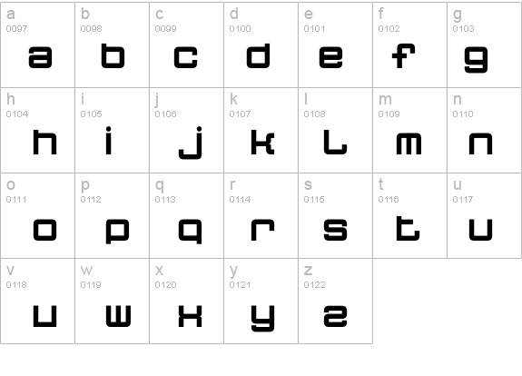 Quatron details - Free Fonts at FontZone.net