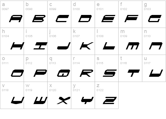 QuickGear Italic details - Free Fonts at FontZone.net