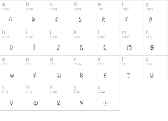 Qurve Hollow Thin details - Free Fonts at FontZone.net