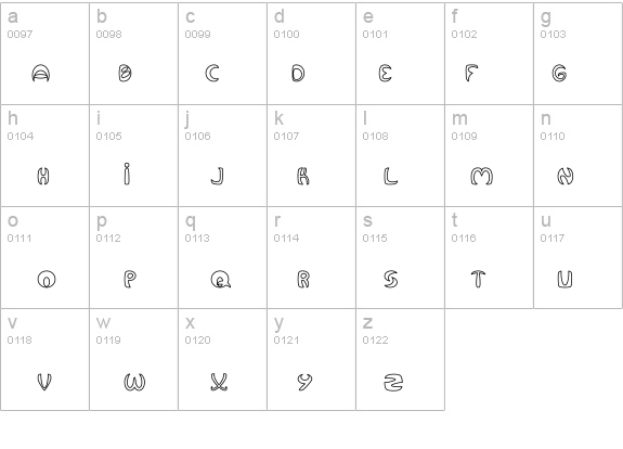 Qurve Hollow details - Free Fonts at FontZone.net