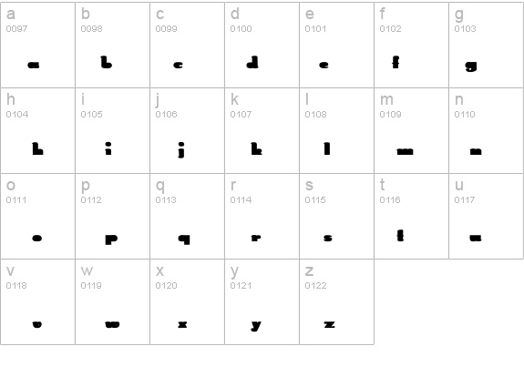 Rabbit Bold details - Free Fonts at FontZone.net