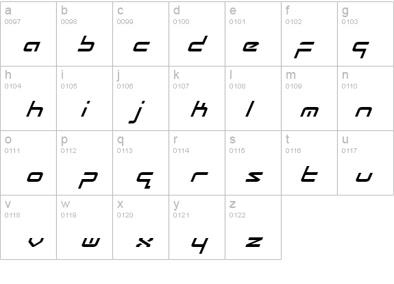 Radio Space Italic details - Free Fonts at FontZone.net