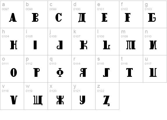 RaskalnikovNF details - Free Fonts at FontZone.net