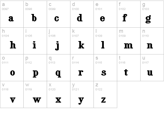 RataczakExtraBold details - Free Fonts at FontZone.net