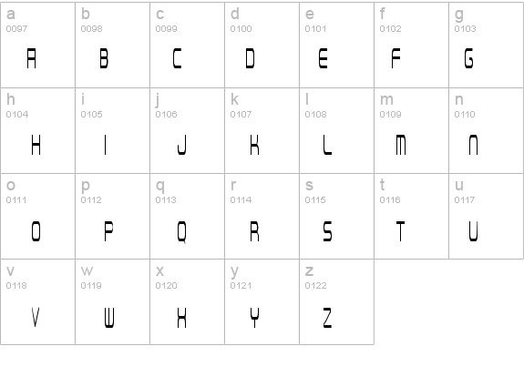 Recon details - Free Fonts at FontZone.net