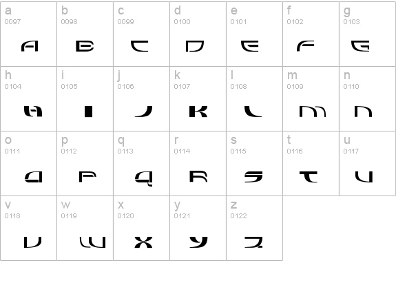 Refluxxed details - Free Fonts at FontZone.net
