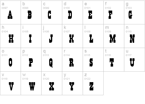 Regulators Condensed details - Free Fonts at FontZone.net