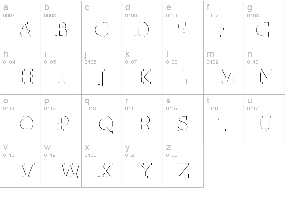 ReliefDeco details - Free Fonts at FontZone.net