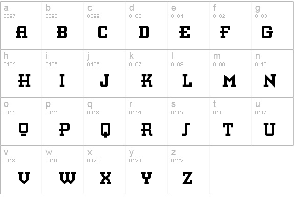 RetroBoldStd details - Free Fonts at FontZone.net