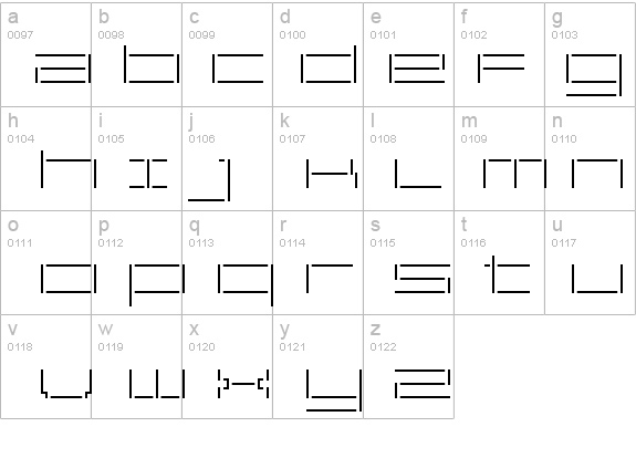 ReversionBroken ExtraLight details - Free Fonts at FontZone.net