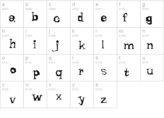 Rhoda Dendron details - Free Fonts at FontZone.net