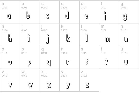 Ricks American NF details - Free Fonts at FontZone.net