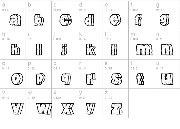 RockFont details - Free Fonts at FontZone.net