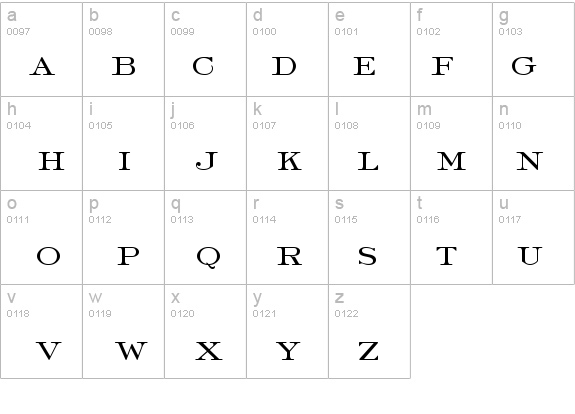 Roman Light details - Free Fonts at FontZone.net